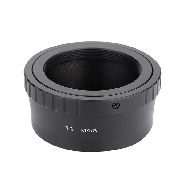 Objektivadapterring til Olympus spejlløst kamera T2‑M4/3 teleskopmontering