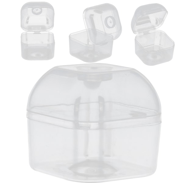 Facial Jawline Trainer Box Hög Transparens Synlig Förvaringslåda för Jawline ExerciserL 5 x 5cm / 2 x 2in