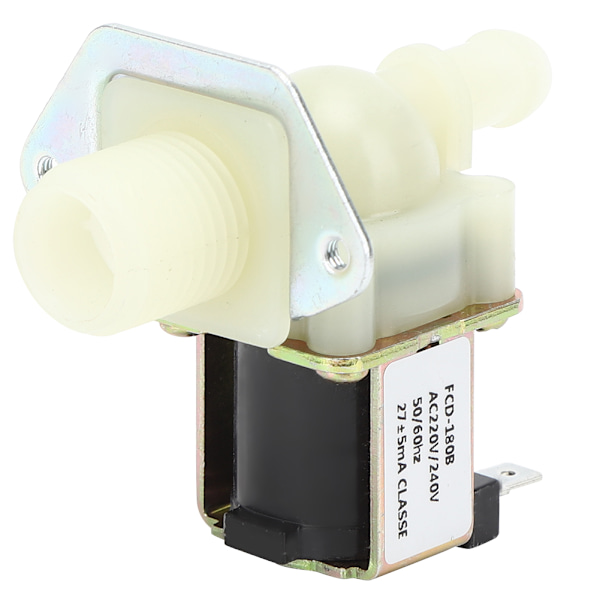 1/2in elektrisk magnetventilinntak 1-veis guide plast for hjemmebruk som bruker 220V 0,02-0,8Mpa