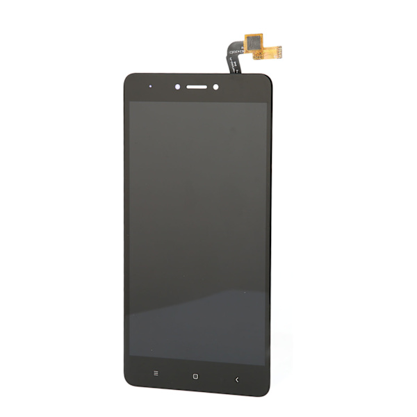 LCD-näytön digitointiyksikön vaihtoehtoinen puhelimen näyttö Redmi Note4X -puhelimeen, musta