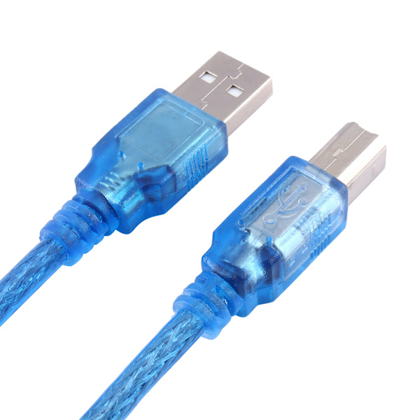 USB 2.0 A hane till B hane M/M datatransfer skrivare kabel sladd adapter