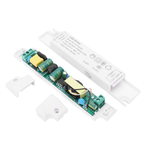 LED-driver strømforsyning transformatoradapter kontrollbryter PVC TDL‑12V1A5‑001 AC100V‑240V