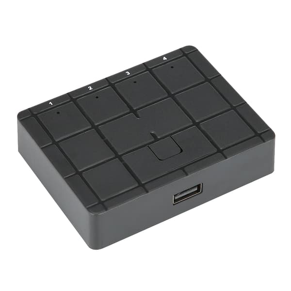 USB Splitter 4-i-1 Switcher Computertilbehør til Windows 98 / ME / 2000 / XP / Windows 7 / Windows 8.1