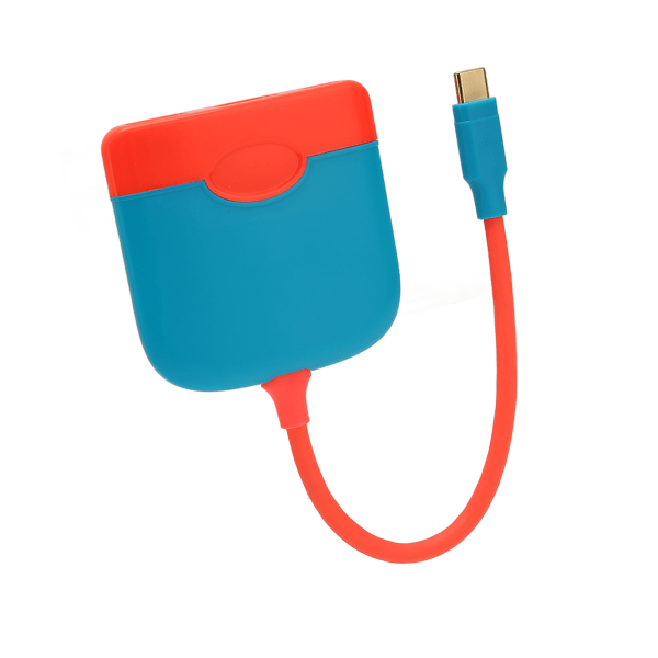 Bärbar TV-dockningsstation 4K USB3.0 PD Snabbladdning 3 i 1 HD Multimedia Interface Adapter Hub Dock för switch