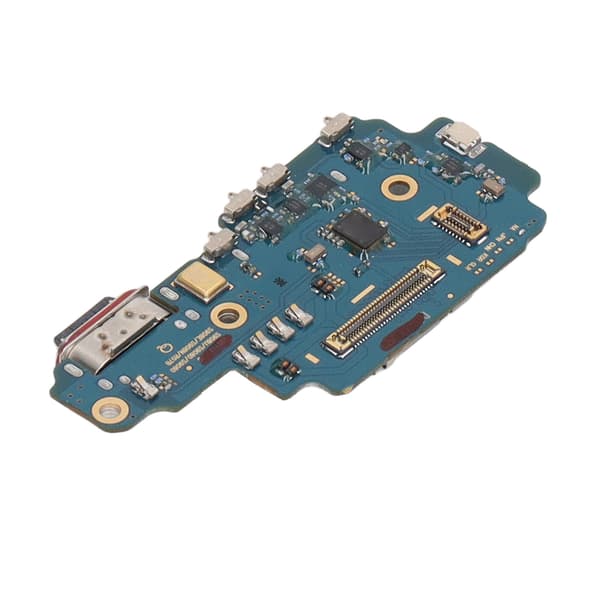 PCB USB-laddningsport dockningskontaktkort flexkabelbyte för Samsung S22 Ultra 5G S908U US-version