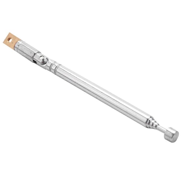 2 STK 25,4 cm 10 tommer 5 sektioner Teleskopantenne Antenne kompatibel med Radio TV