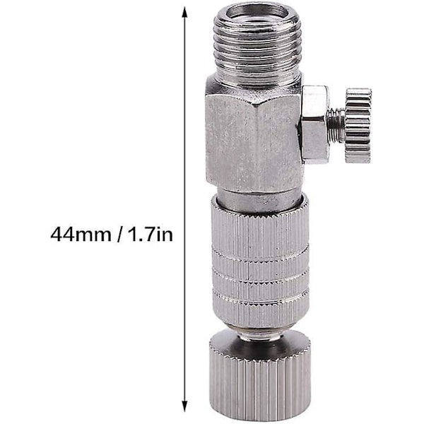 Snabbkoppling för airbrush, 4 x 1/8\" hane-hona kopplingar för anslutning av airbrush luftkompressor