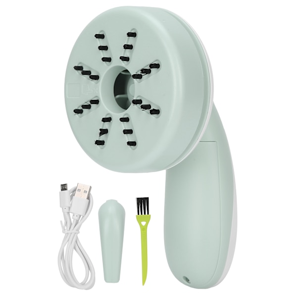 C500 Desktop Cleaner Genopladelig Håndholdt Mini Lille Desktop Hår Støv CleanerLyseblå