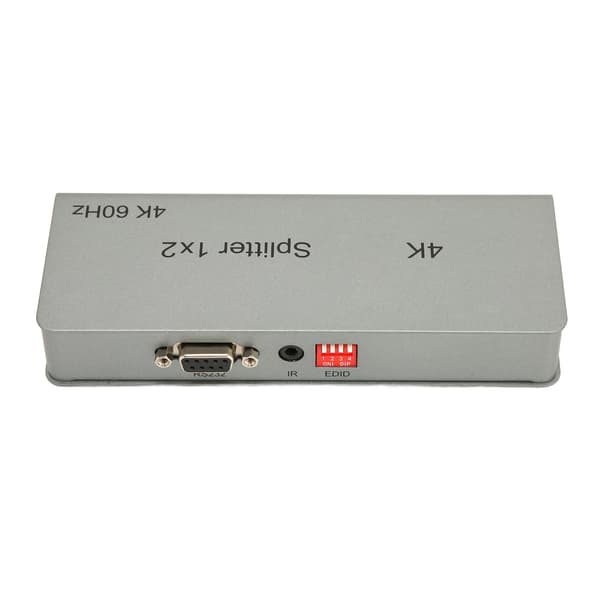 HD Multimedia Interface Splitter 4K 1 ind 2 ud lydvideoduplikator til Xbox til PS4 HDTV 100-240V EU-stik