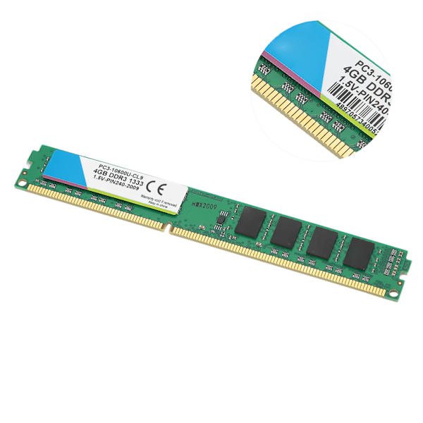 Minnesmodul Universellt Brett Kompatibel Elektronisk Komponent DDR3 1333MHz 1.5V