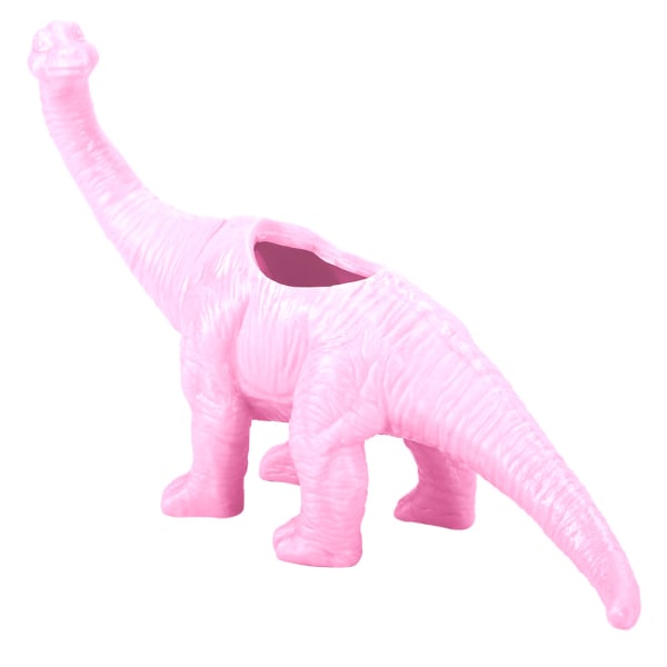 Dinosaurdyr urtepotte Kaktus Sukkulent Plantepotte Havedekoration (Pink)