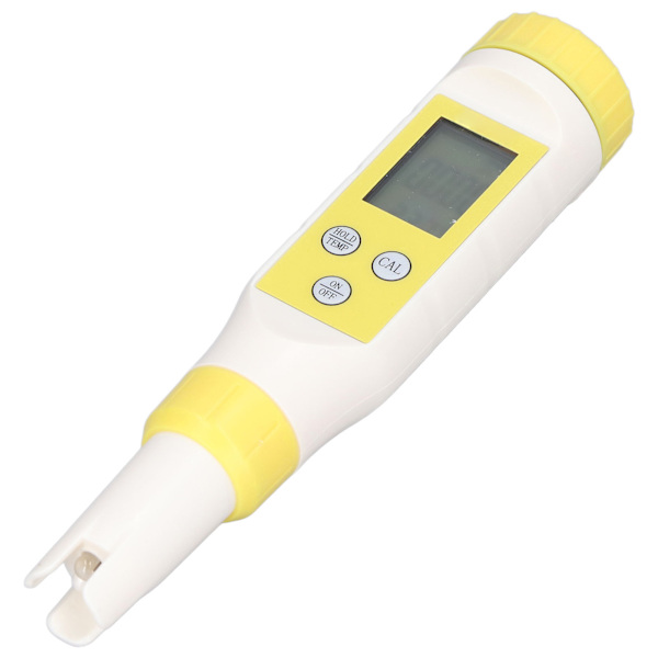 Vattenkvalitetstestare med Bluetooth, hög noggrannhet, pH- och temperaturmätare, penna med bakgrundsbelysning, BLEP3