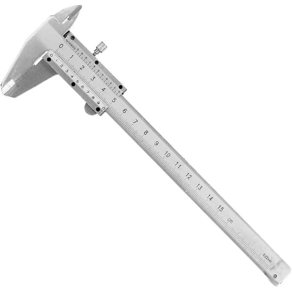 Högprecisions Vernier-skjutmått i kolstål, Professionell Vernier-skjutmått för precision utomhus/inomhus/djupmätning, Mätverktyg