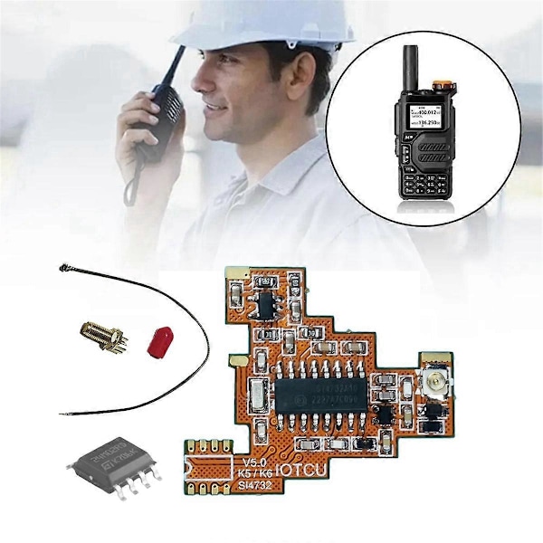 2 STK SI4732 V5.0 FPC-modul + 2M chip til UV K5 K6 HF