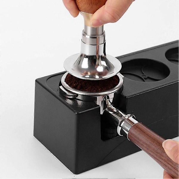 Espressomaskine Pulverholder, Kaffeopbevaringsholder, Sort