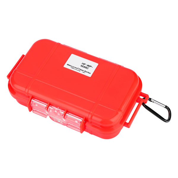 Outdoor Survival Iskunkestävä vedenpitävä case ilmatiivis kantolaatikko (punainen)