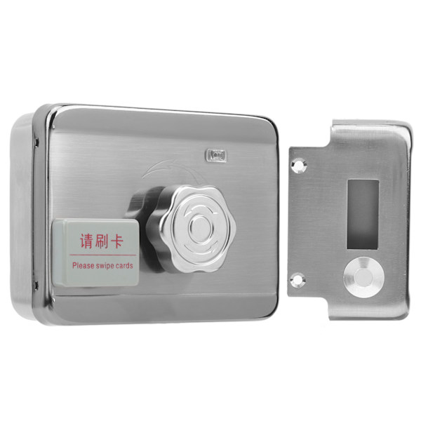 Elektriskt dörrlås ID-kort i rostfritt stål Access Control System med fjärrkontroll