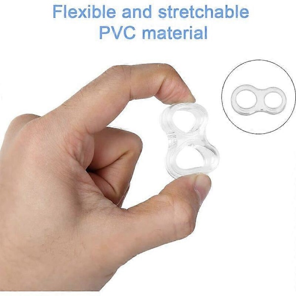 Dørstopper for PVC-håndtak/Liten silikon dørstopper/Dørstopper Ikke-giftig Transparent