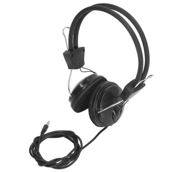 Metalldetektor Headset 32mm HiFi-høyttaler 3,5 mm grensesnitt Øretelefon for telefon nettbrett PC