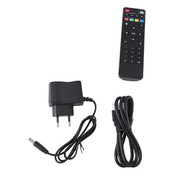 Q96 MAX TV-boksi Amlogic S905 2.4G WIFI 4K Mediasoitin EU-pistoke