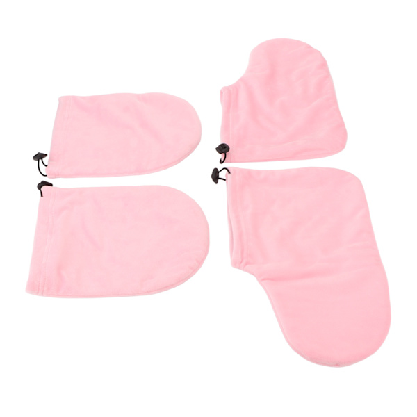 Paraffinvax Handske Stövlar Dam Soft Lint SPA Hot Wax Thermal behandling Vantar Stövlar för handfotvård