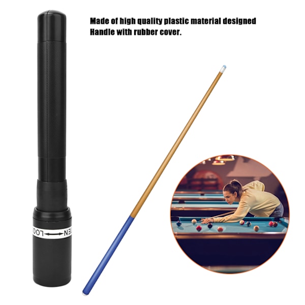 9 Balls Cue Butt End Extension Extreme Extender Förlängare för pool Biljard Cues Sticks Tillbehör