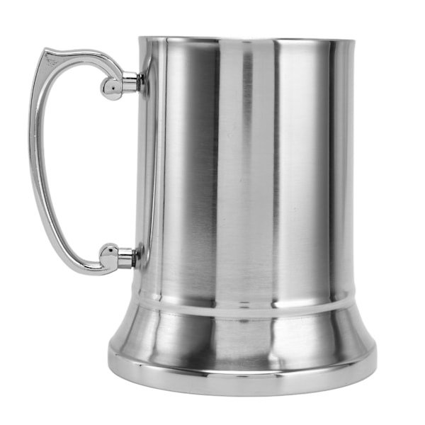 Ölmugg Dubbelskiktsdesign God Värmeisolering Utsökt Vacker Kaffekopp för Restauranger Barer Hotell 450 ml Liten