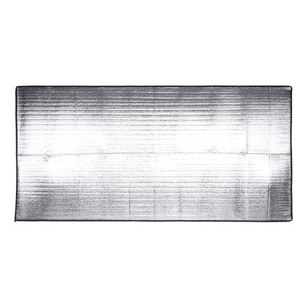 Vikbar Utomhus Camping Sovmadrass Fuktsäker Aluminiumfolie EVA-matta (1 x 2 m)