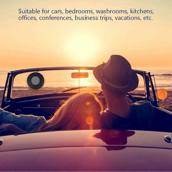 Bluetooth Högtalare Vattentät IP4 Trådlös Portabel Högtalare Handsfree Inbyggd Mikrofon med Sugpropp för Bilar, Badrum, Kök, Kontor etc(B