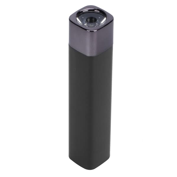 Mini-taskulamppu, tehokas valo, USB-sisääntulo ja -ulostulo, puhelimen lataus, LED-monitoimivalaisin (musta)