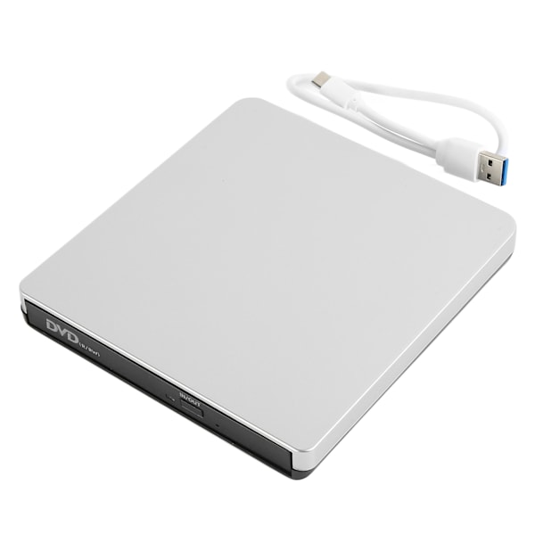 Ekstern CD DVD-drev Ultrathin USB3.0 Type C R RW Bærbar CD DVD-brænder til bærbar computer stationær computer