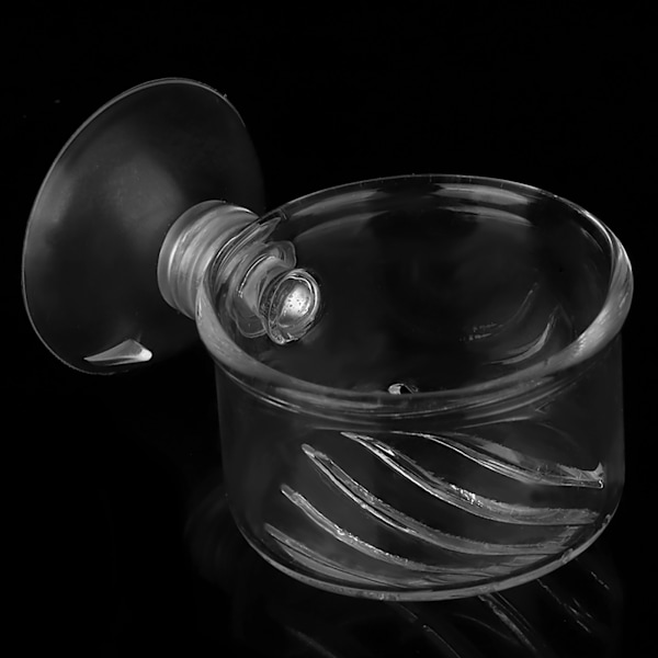 Aquarium Worm Feeder - Sugkoppsmatningsbehållare för fisk