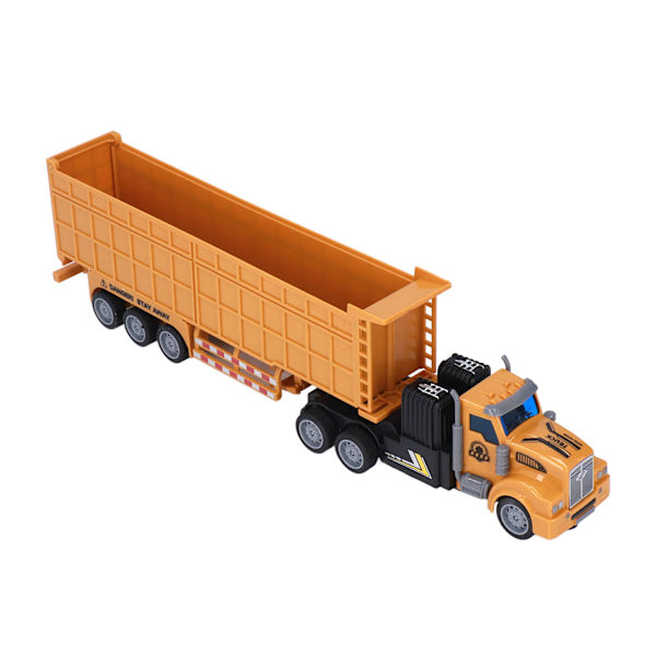 1:48 mittakaavan RC-rekka-autolelu, korkea simulaatio, kauko-ohjattava kuljetusauto lapsille