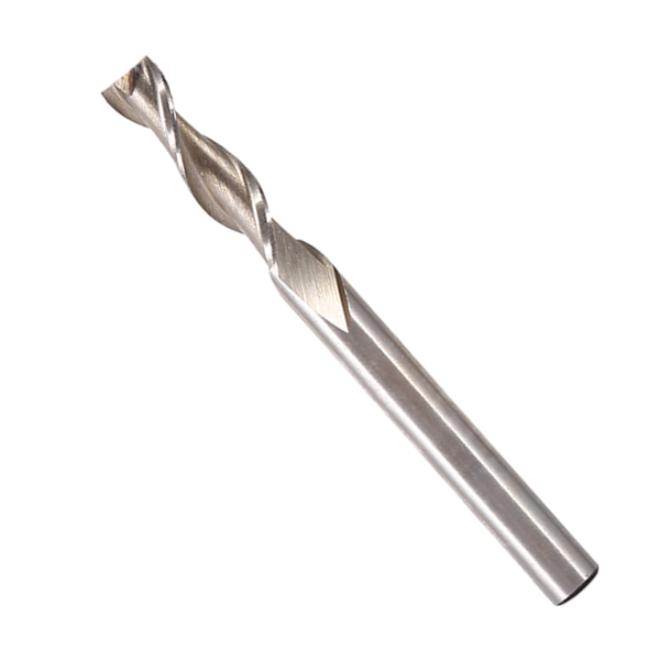 1 st/5 st 2-spårig HSS & aluminiumfräs, CNC-fräs, förlängd 6 mm, extra lång