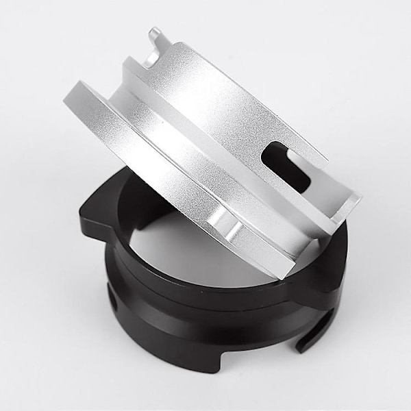 1 st Metall Ring Dosering Kaffe, Kaffemaskin Espresso Doseringstratt, 54mm Kaffetratt, Doseringstratt, Kaffetillbehör