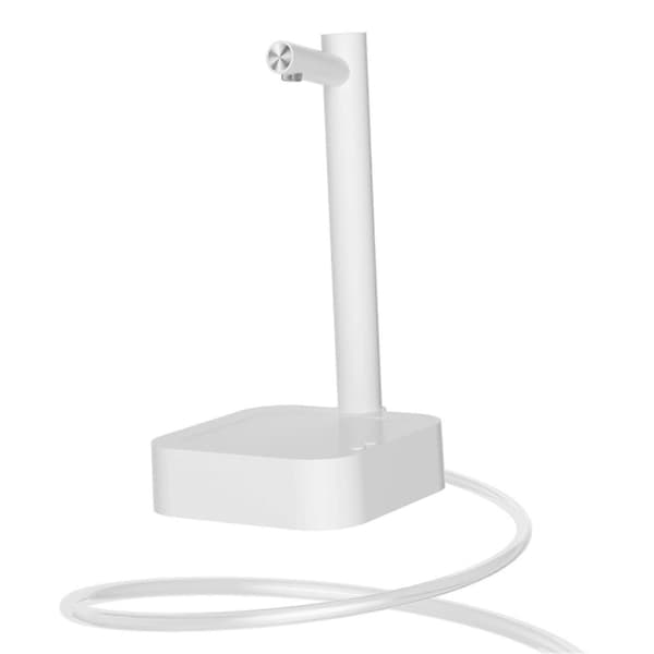 Firkantede baser Bordvannsdispenser USB oppladbar vanndispenser for utendørs drikkedispenser Vit