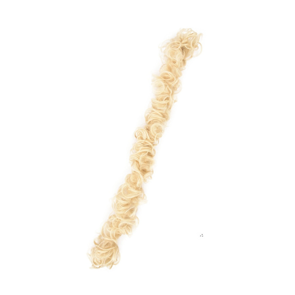 Vridbar rörig peruk bulle peruk wrap hår slips kemisk fiber peruk rem dekoration 80CM längd 613C