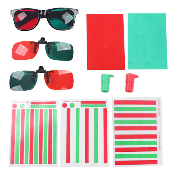 Protanopia Anerythrochloropsia Reading Device Amblyopia Correct Color Blindless harjoituslasit