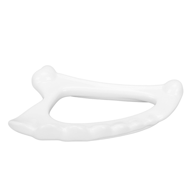 Keramisk Gua Sha-bräda Porslin Gua Sha Skrapande massageverktyg för ansikte Axlar Knä Armar Nacke Vader