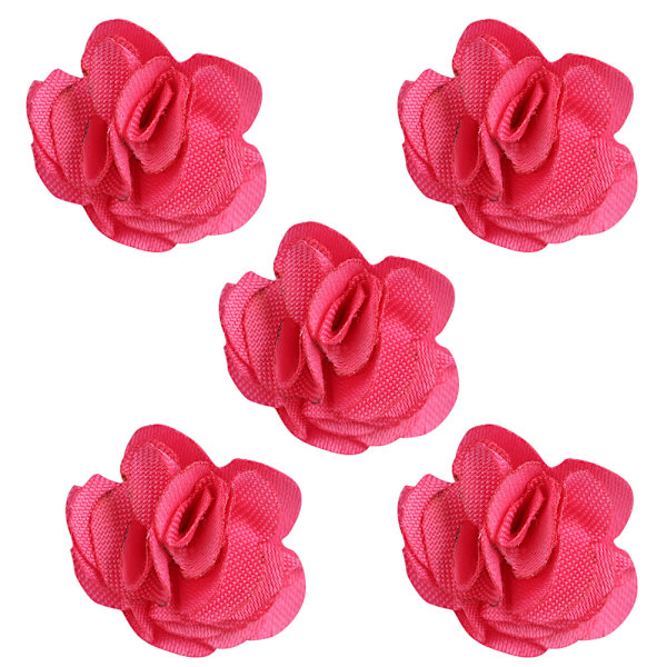5 stk neglemagnetiske blomsterstoff manikyrdekorasjon 411