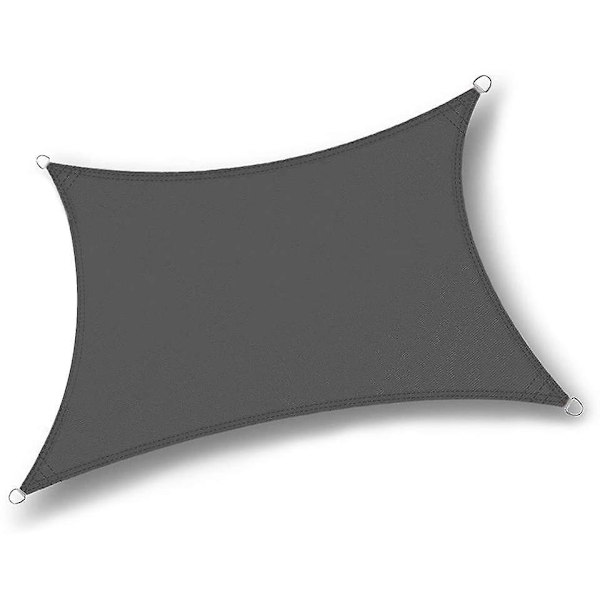 Vandafvisende Solsejl til Baghave, Terrasse, Patio og Have - UV-Blokering, 6,6' x 5,9'