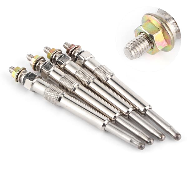 4 stk/sett universelle glødeplugger diesel forvarming varmeplugg passer til Ford Focus/Transit/C-Max