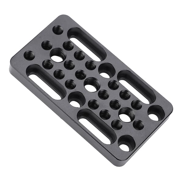 Stativholderadapterplate med 1/4\" 3/8\" gjengede hulltilbehør