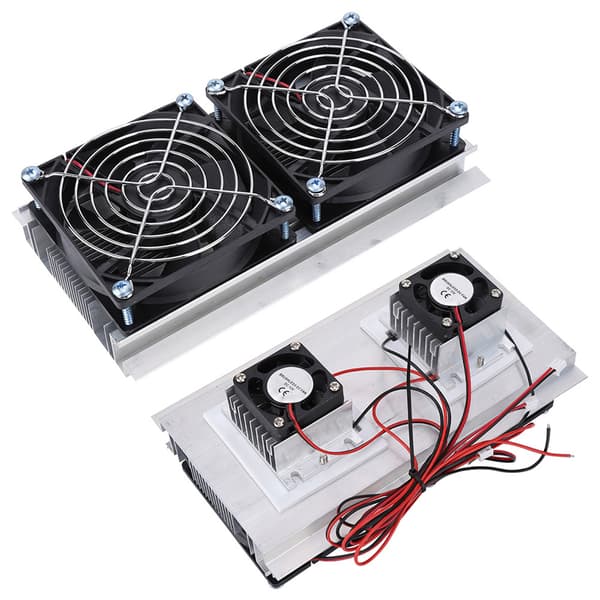 Termoelektrisk halvleder radiator køler køleventilator køleplade system kit