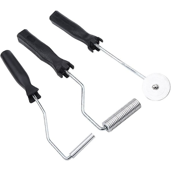 3-delars Set Glasfiberrulle Kit Glasfiber, DIY Kit Gjutning Lamineringsrulle Bubbel Paddelverktyg