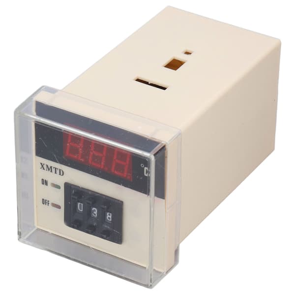Temperaturregulator LCD Digital Display Klar Skærm XMTD‑2001 0‑399℃ Digital Temperaturregulator 220V