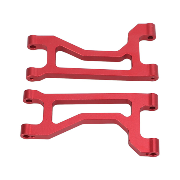 RC främre bakre övre upphängningsarm i aluminiumlegering RC uppgraderingsdelar för TRAXXAS 1/10 RC bil röd