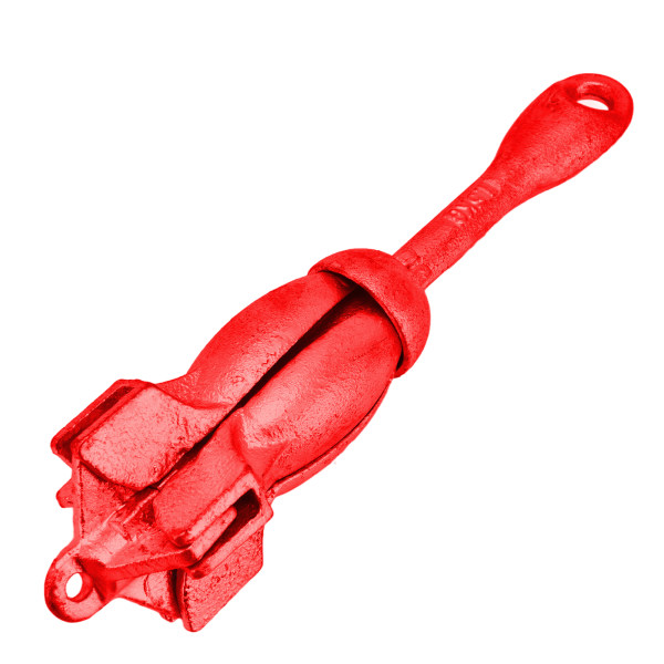 Taitettava Anchor Grapnel 4 Flukes 1,5 kg hiiliteräsveneen lisävaruste Kayak CanoeRedille (hiiliteräs)
