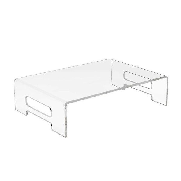 Elegant Skærm Stand Display Bakke Hylde Seng Bakke Tastatur Cover