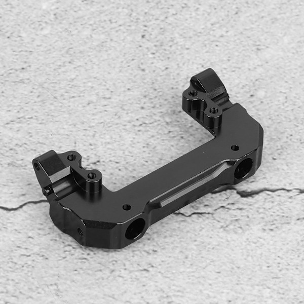 Aluminiumslegering Front Servo Monteringsstativ Passer Til Axial SCX10 III AX103007 1/10 RC Crawler Bil Svart